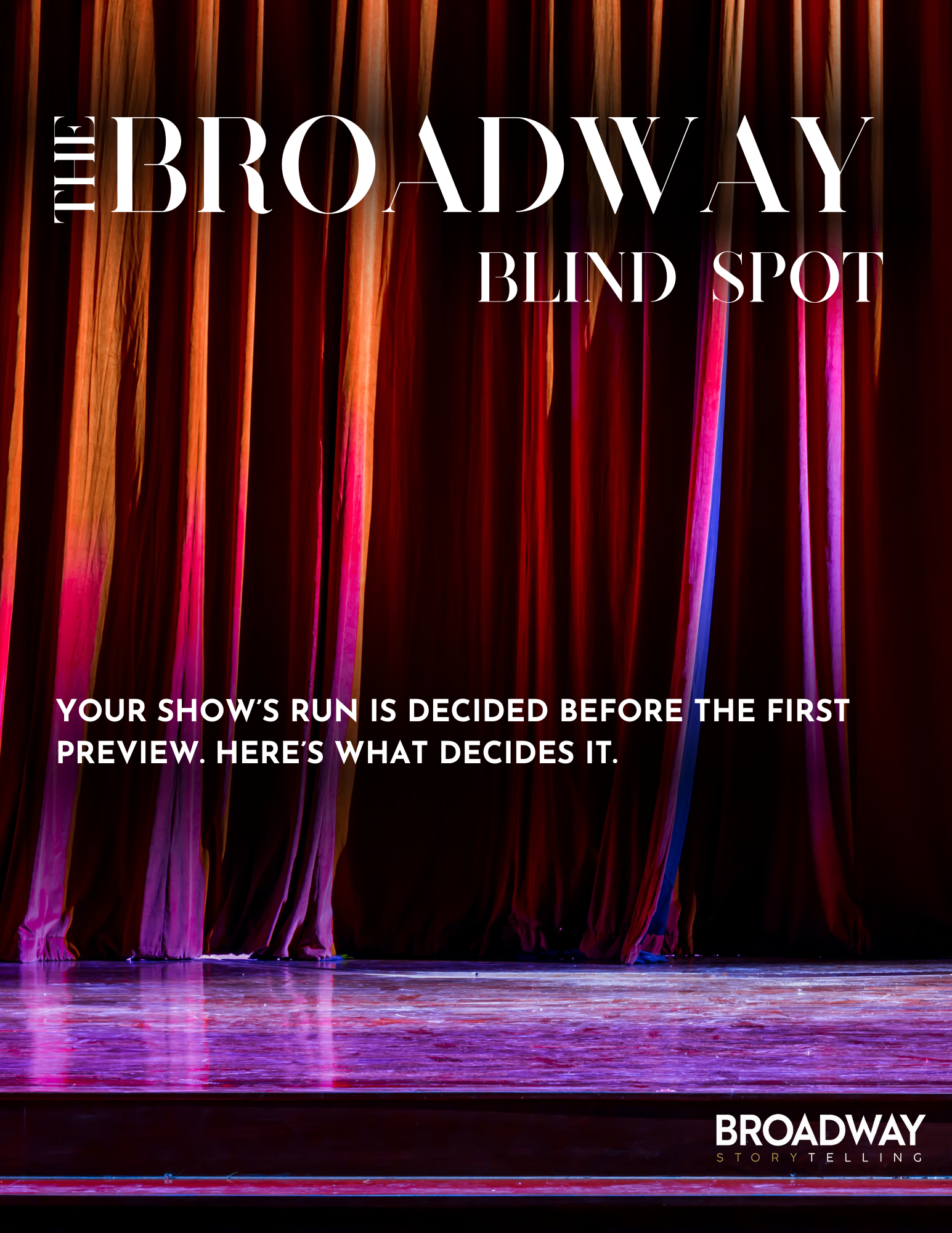 The Broadway Blind Spot Lead Magnet Cover 102026